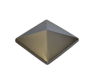 Pyramid Stainless Steel Post Cap - 103mm